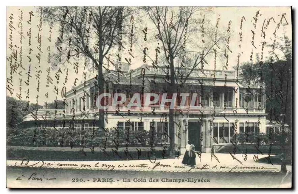 Paris — Un Coin des Champs-Élysées — éditeur : C. P. M. n° 230 - Frente