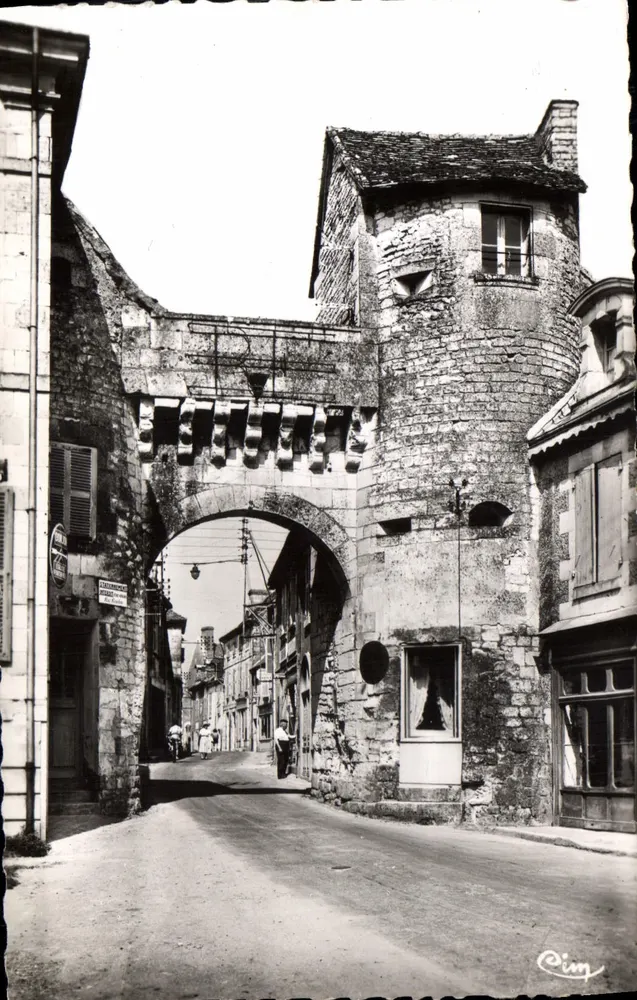 Die Stadttüre — La Roche-Posay (Vienne) — Foto C. Pin - Vorderseite