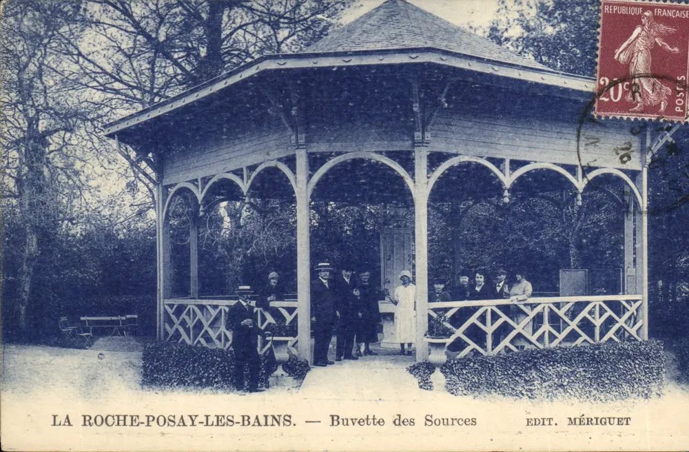 La Roche-Posay-les-Bains — Buvette das Fontes — Edit. Mériguet - Frente