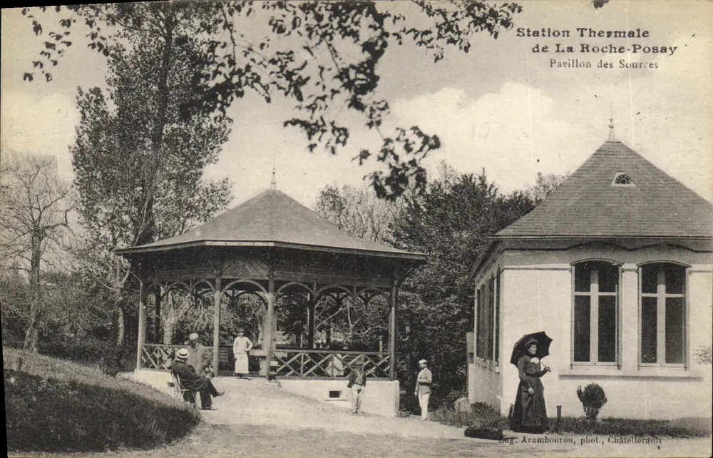 Therme La Roche-Posay — Pavillon der Quellen — Éd. Arambourou, phot. Châtellerault - Vorderseite