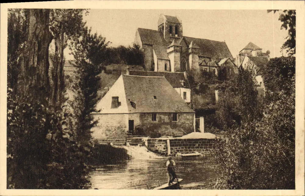 Thermale Station La Roche-Posay — Die Kirche — Éditions d'Art Eug. Arnaud, Chatellerault - Vorderseite