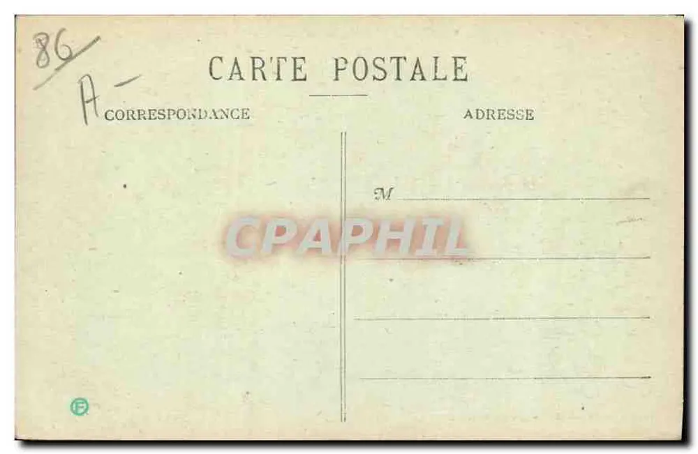 La Roche-Posay-les-Bains (Isère) — Nach einer alten Gravur — Eug. Arambourou, phot. - Cliché 1906 - Rückseite