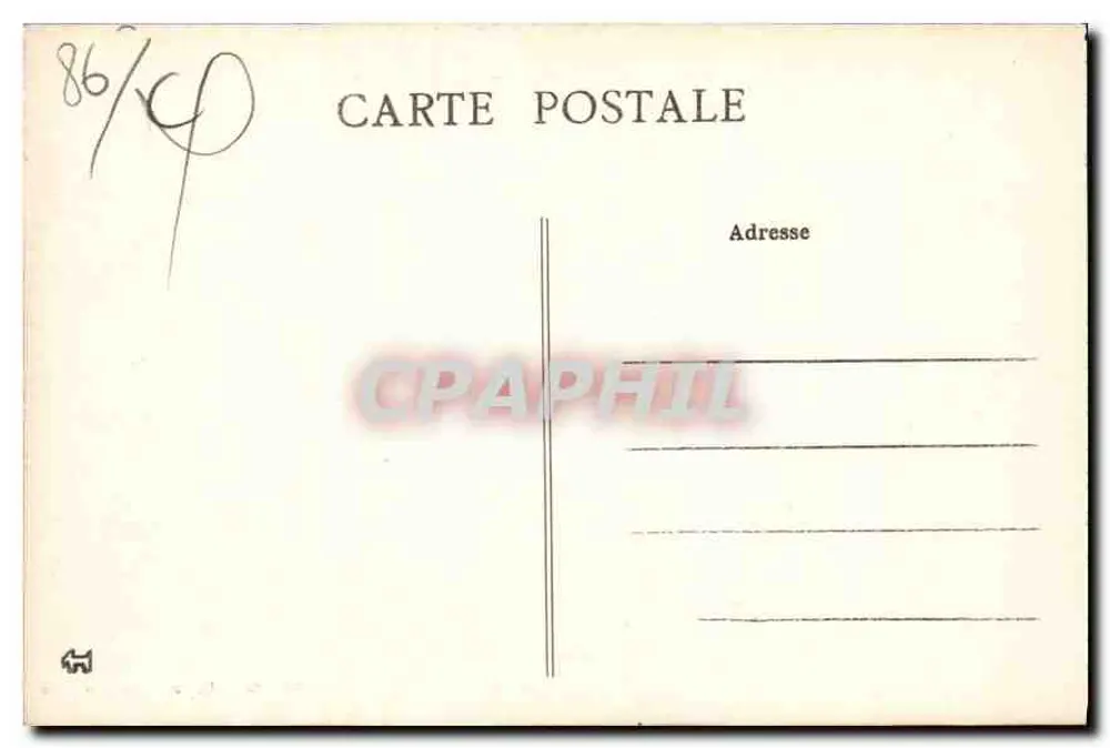 La Roche-Posay-les-Bains (Vienne) — Route de Preuilly — Verlag Merey - Rückseite
