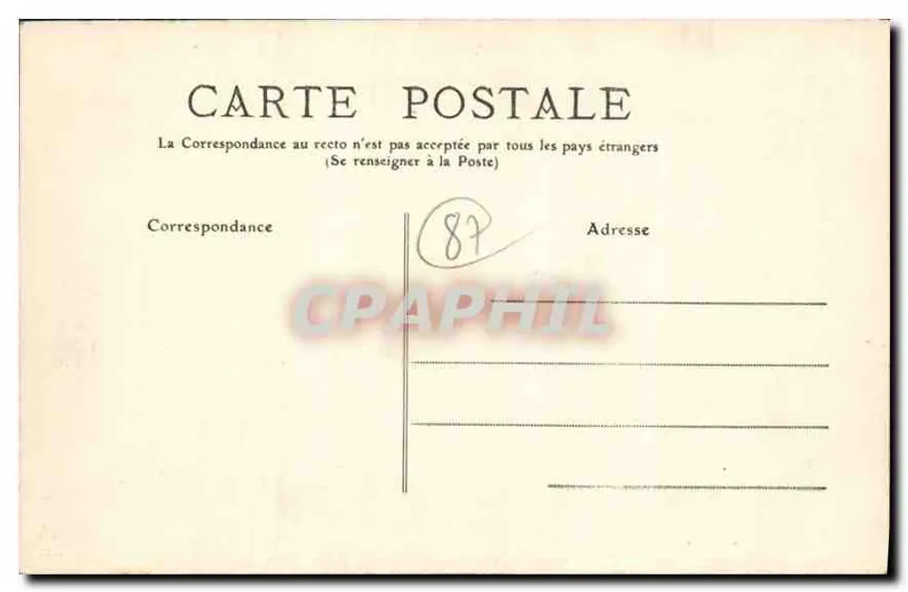 Haute-Vienne — 74 — ROCHECHOUART, het Kasteel - Achterkant