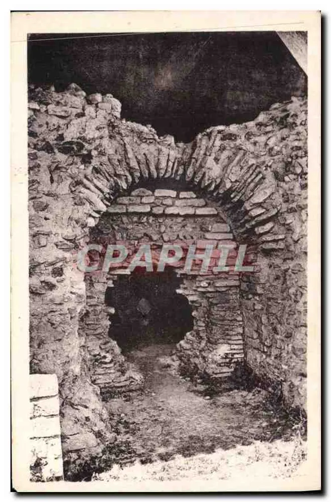 Die gello-römischen Ruinen von SANXAY (Les Thermes) - Vorderseite