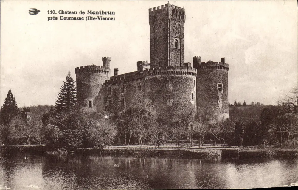 Château de Mentbrun — in der Nähe von Dournazac (Hte-Vienne) — Nr. 110 - Vorderseite