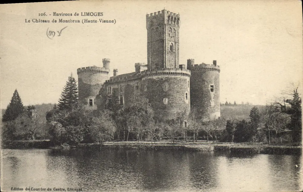 Schloss Montbrun — Haute-Vienne — Edition du Courrier du Centre, Limoges - Vorderseite