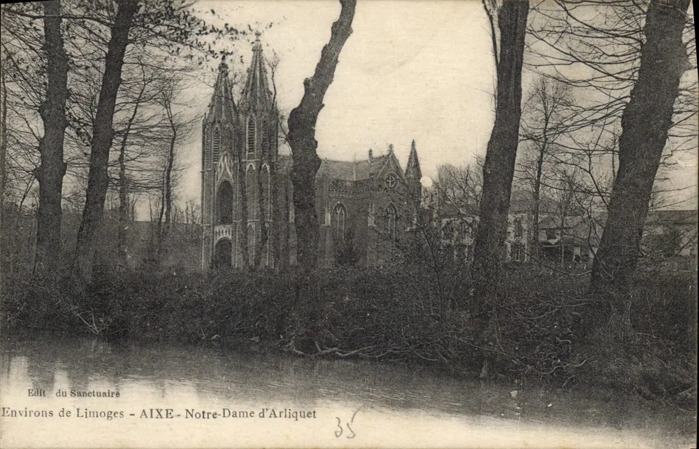Aixe - Notre-Dame d'Arliquet — Umgebung von Limoges — Verlag des Heiligtums - Vorderseite