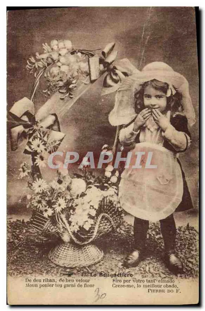 एक लड़की पुराने आउटफिट में — 'ले बैग्नेटियरो' — प्रकाशक पियरे डो एफ. - आगे