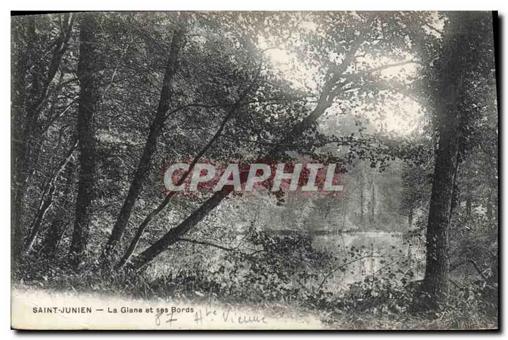 Saint-Junien — La Glane i jej brzegi — A. Vieille - Awers