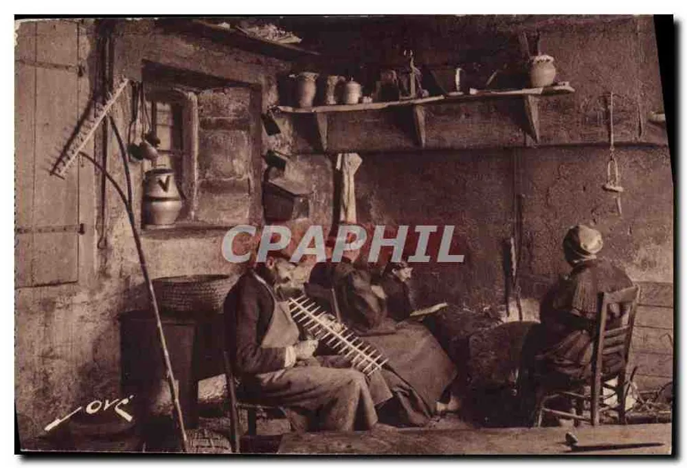 Interior camponês — Em Limousin — Éditions JOVÉ, Pau (B.P.) - Frente