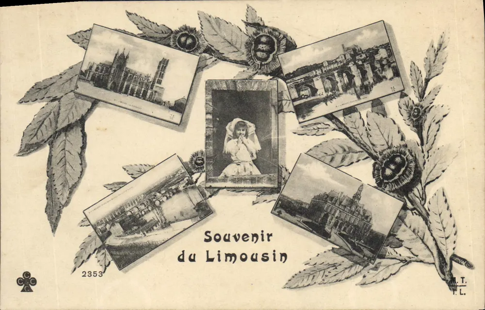 Lembrança do Limousin — 2353 — T.L. (editor) - Frente