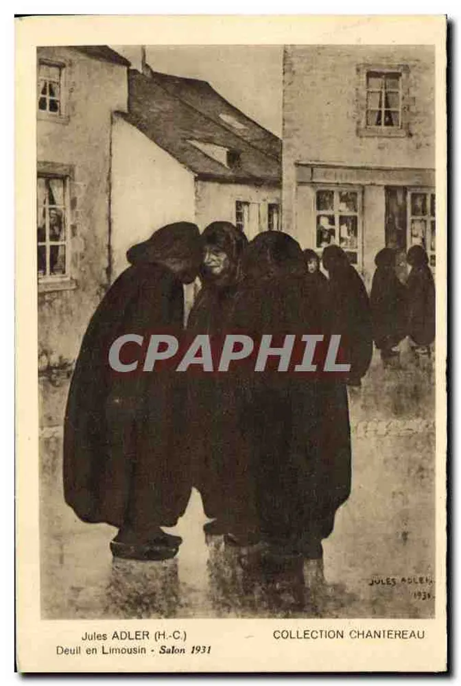 Doodsbegrip in Limousin — Jules Adler (H.-C.) — Collectie Chantereau - Voorkant