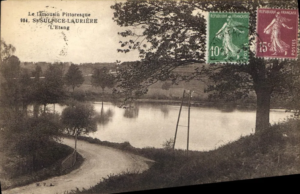 L'Etang — Sesulpice-Laurière — M.P.A. - Anverso