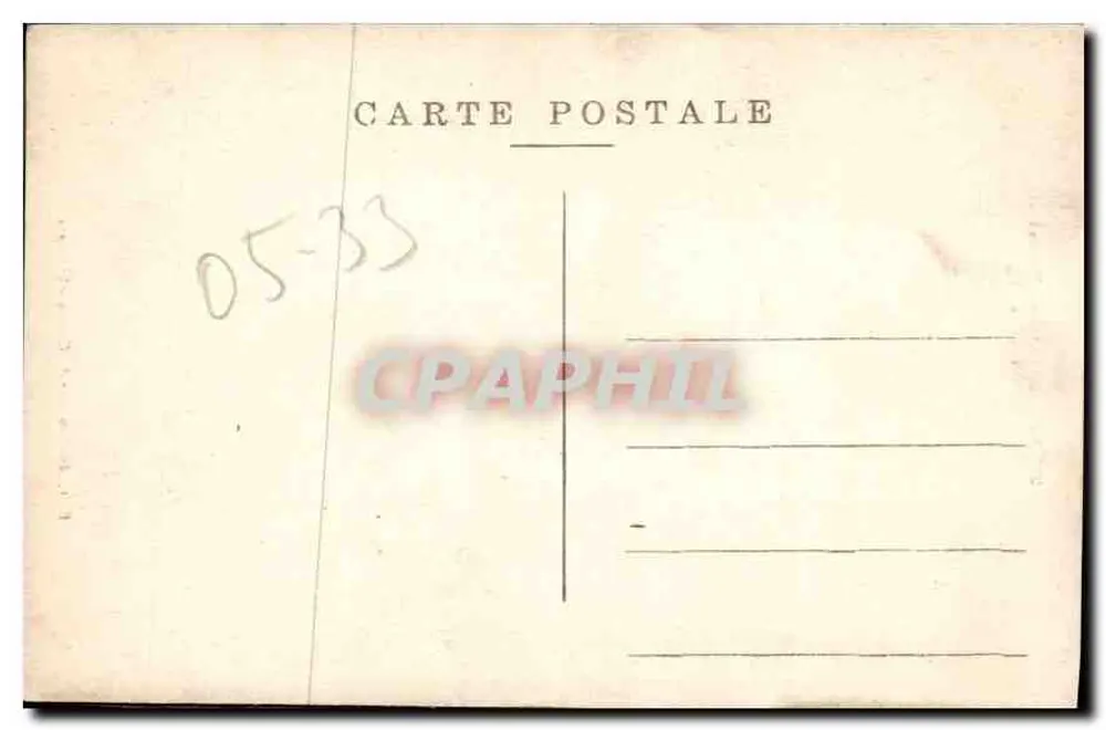 St-Léonard (Hte-Vienne) — Ansicht der Kirchturms — Verlag des Courrier du Centre - Limoges, Nr. 233 - Rückseite