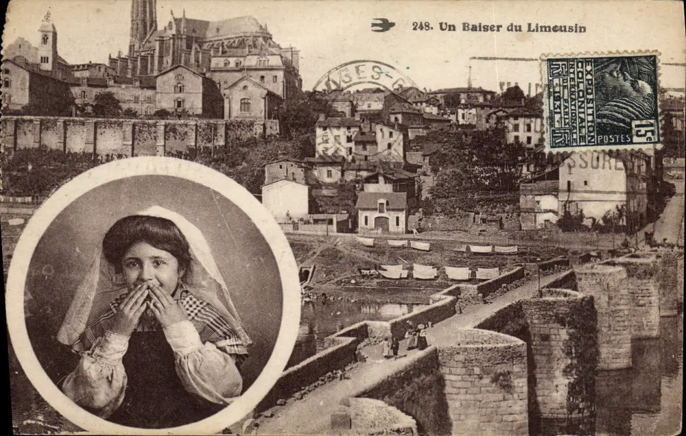 Un Baiser du Limeusin — 248 — Wydawca: Poczta - Awers