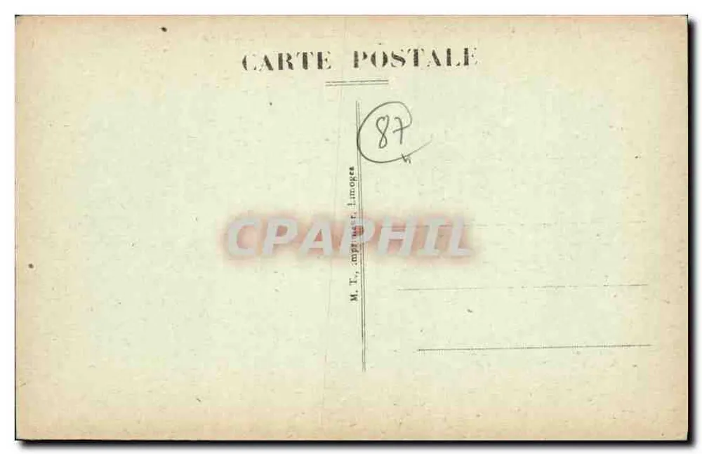 Ruínas de Chalucet — Vista Geral — Haute-Vienne — 296 - Verso