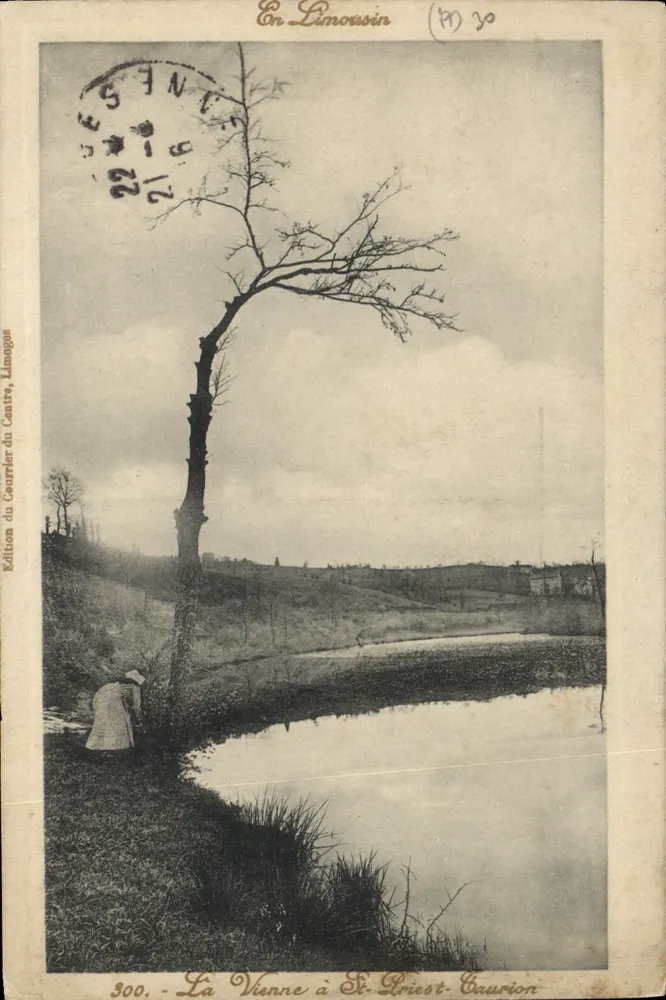 Wieniec w St-Uriest-Gaurion — Wydanie 'Courrier du Centre', Limoges, nr 300 - Awers