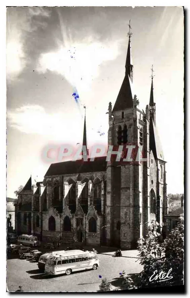 Dourdan — Igreja de São Germain (séculos XII-XIII e XIV) — Estel - Frente
