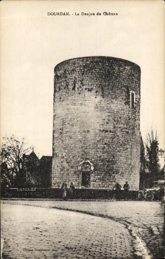 Dourdan - Het Donjon van het Kasteel — Editeurs Dourdan - Voorkant