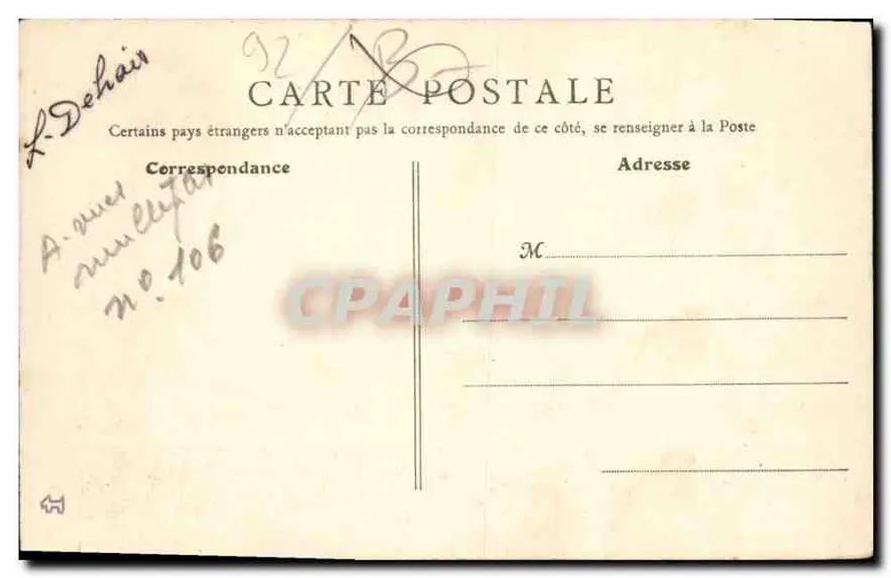 Cemitério dos Cães — Lembrança do Cemitério dos Cães — B.F. - Verso
