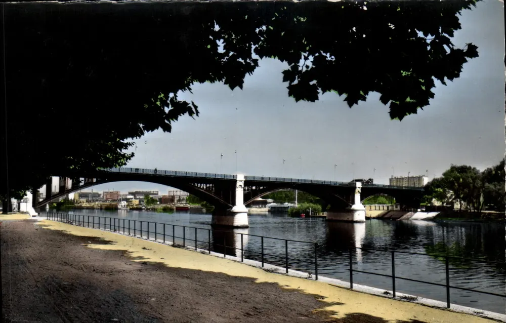 Asnières-Levallois — Die Brücke — Éditions d'Art Raymon - Vorderseite