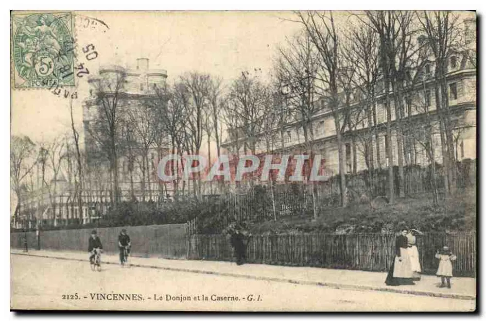 Vincennes - O Donjon e a Caserna - G.I. - Frente