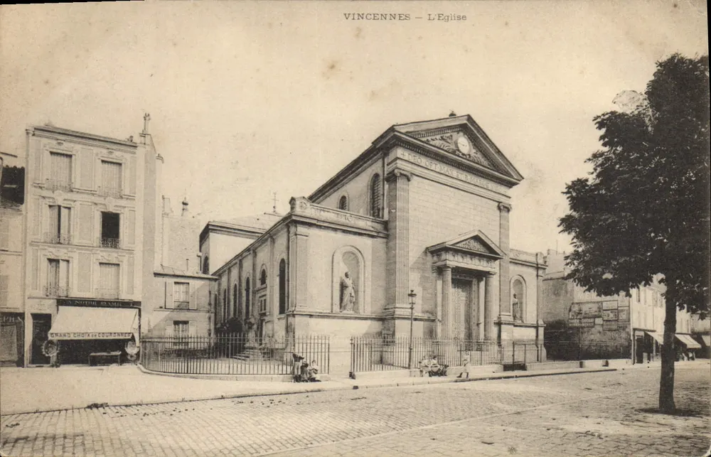 Vincennes — A Igreja — Editor não identificado, número de série não visível - Frente