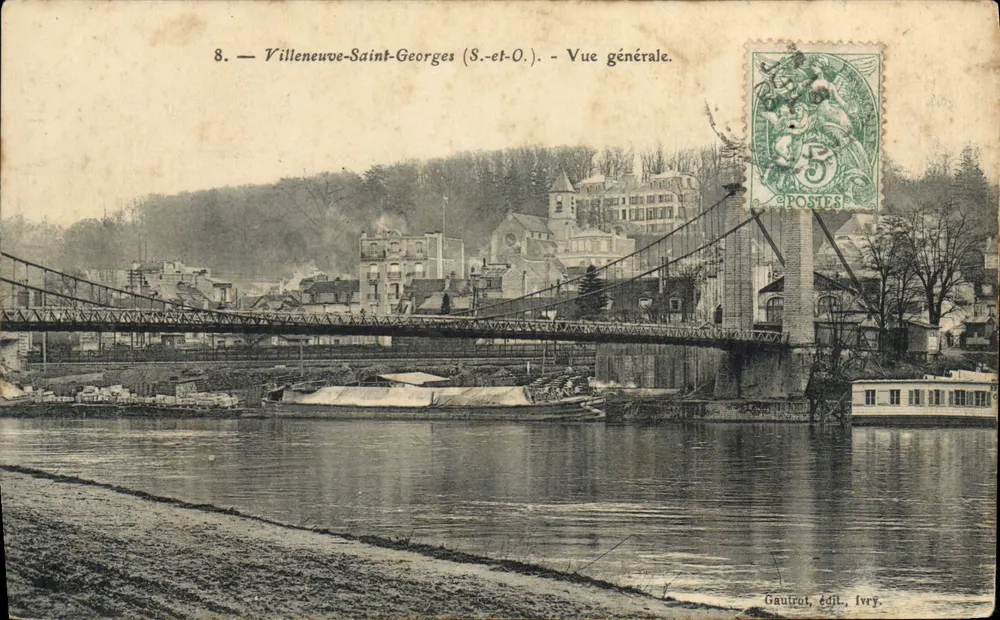 Villeneuve-Saint-Georges (S.-et-O.) — Allgemeiner Blick — Gauvrot, Verlag, Ivry - Vorderseite