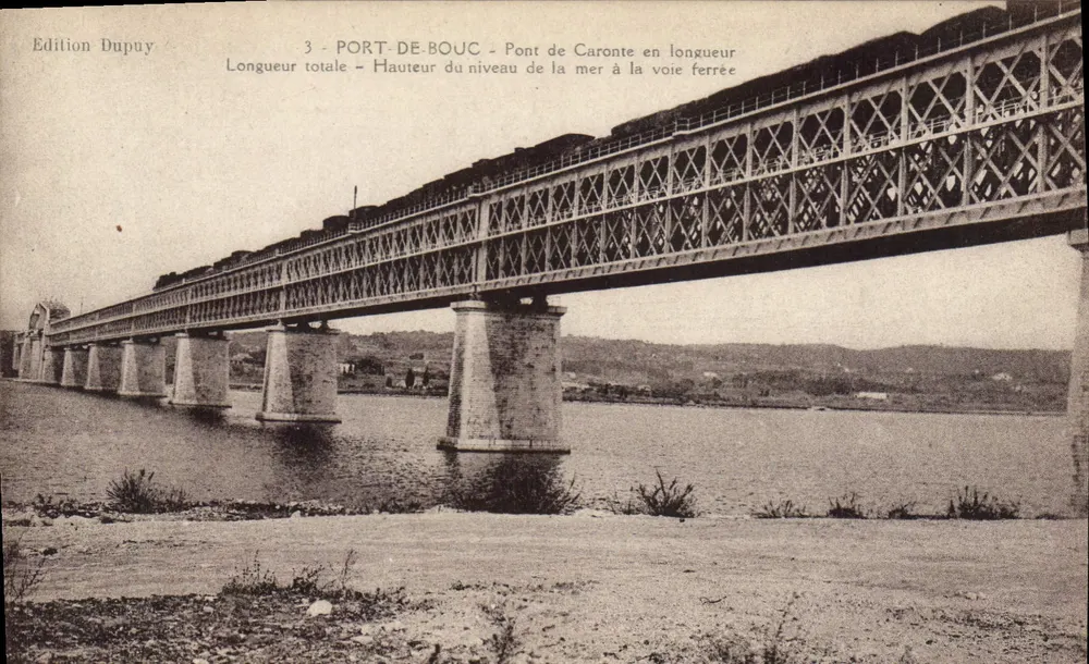 Port-de-Bouc - Ponte de Caronte — Edição Dupuy, n°3 - Frente