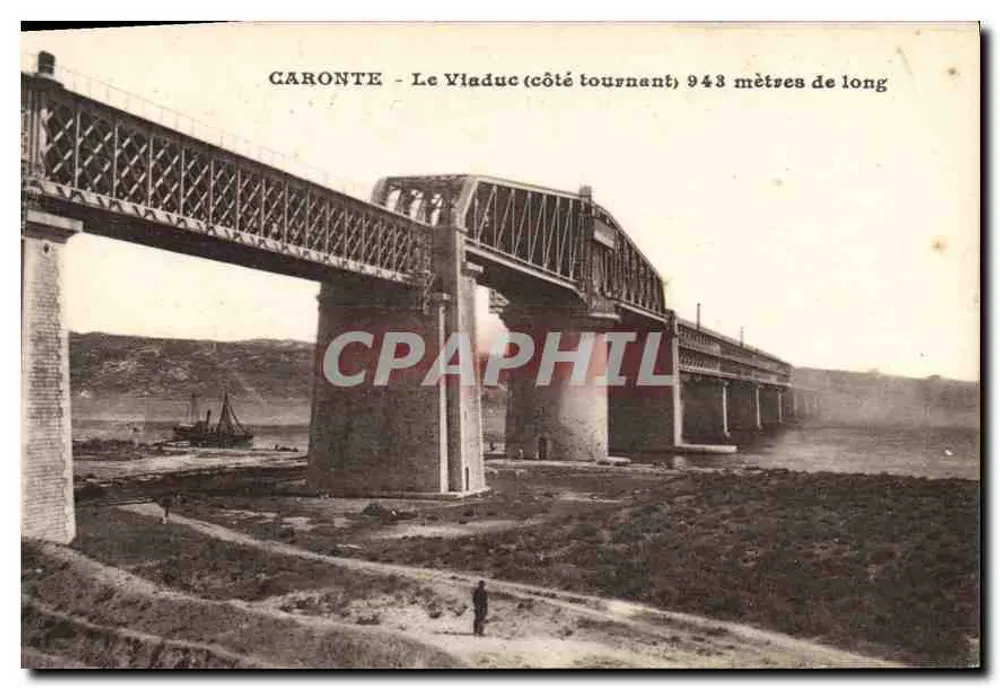 Caronte - O Viaduto (lado da curva) 943 metros de comprimento - Frente