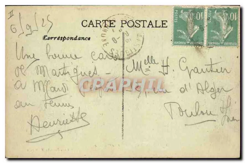 Martigues — Ponte de Caronte — Edição Tonache Martigues - Verso