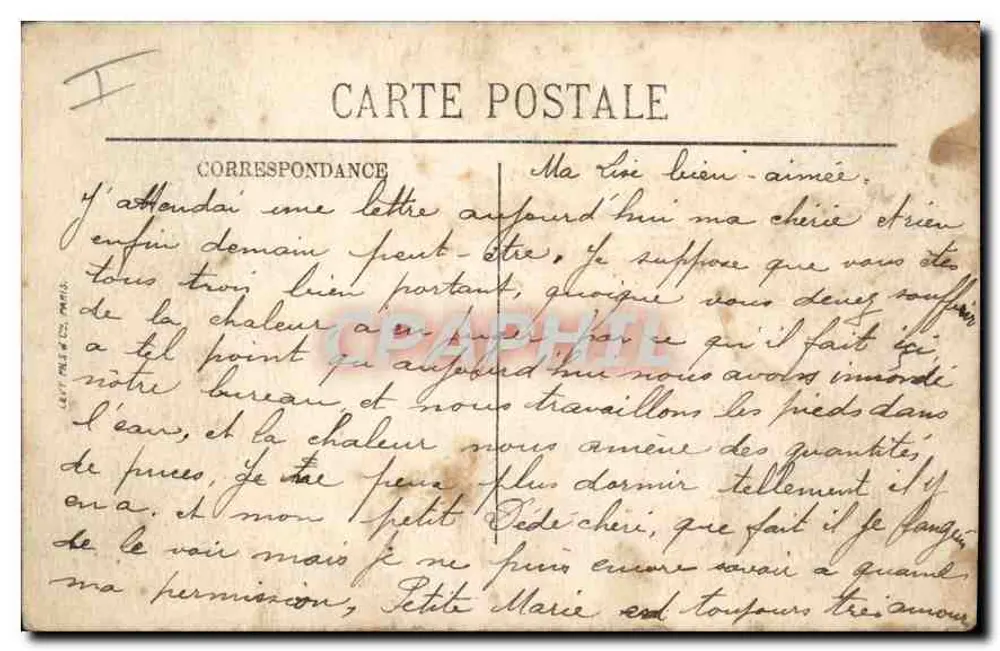 Neue Strecke der Eisenbahn von Estaque nach Miramas — Die Brücke von Caronte — LL. Select. - Rückseite