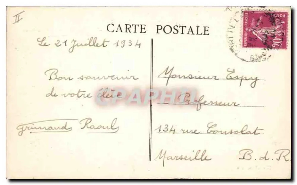 Port-de-Bouc — Viaduto de Caronte, 943 m de comprimento — editor Michault Labrous - Verso