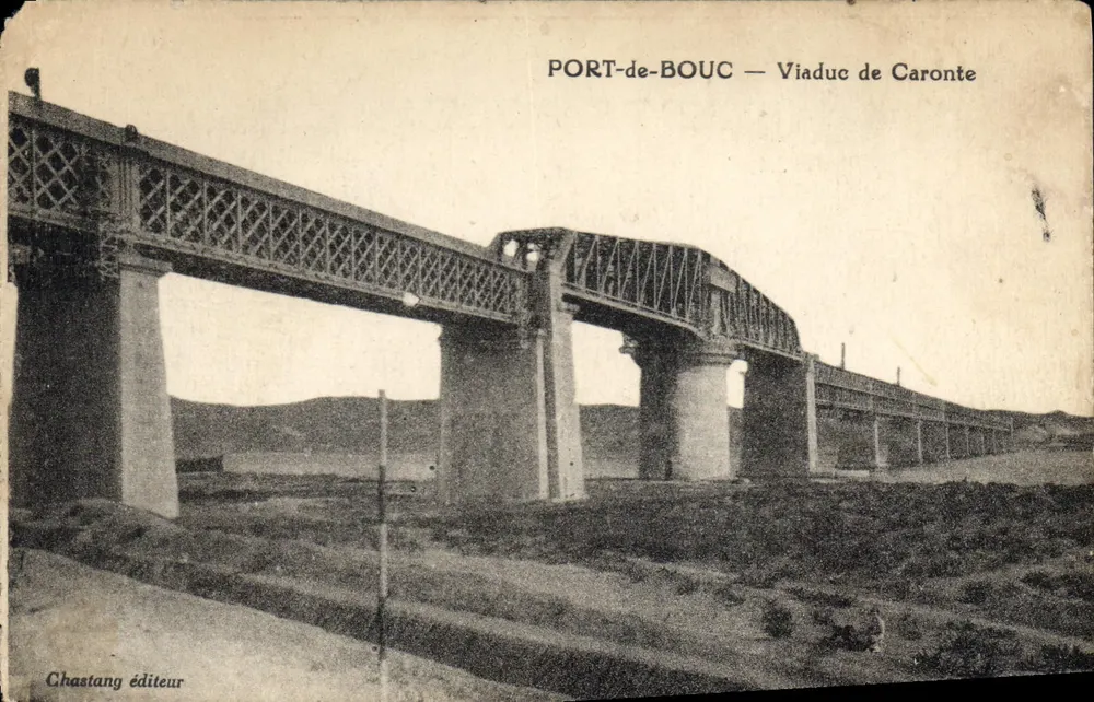 PORT-de-BOUC — Viaduto de Caronte — Chastang editor - Frente