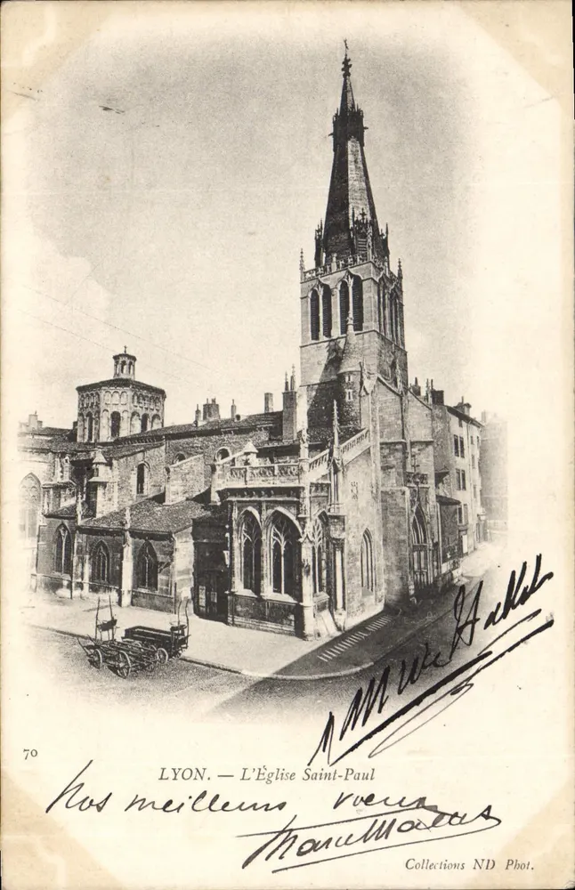 LYON — A Igreja de São Paulo — Coleções ND Fot. n°70 - Frente