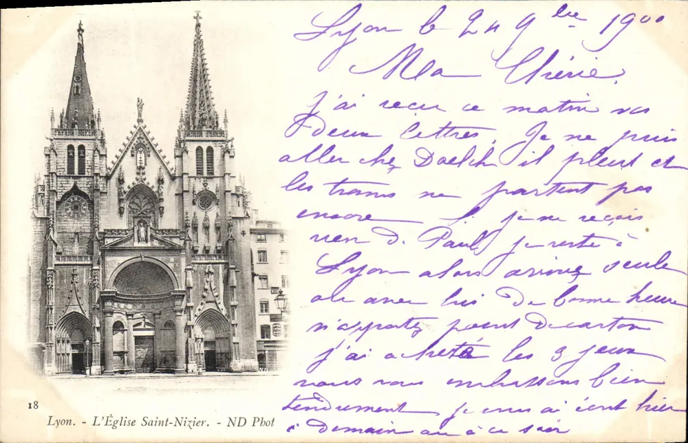 Lyon - L'Église Saint-Nizier - ND Pbot - Awers