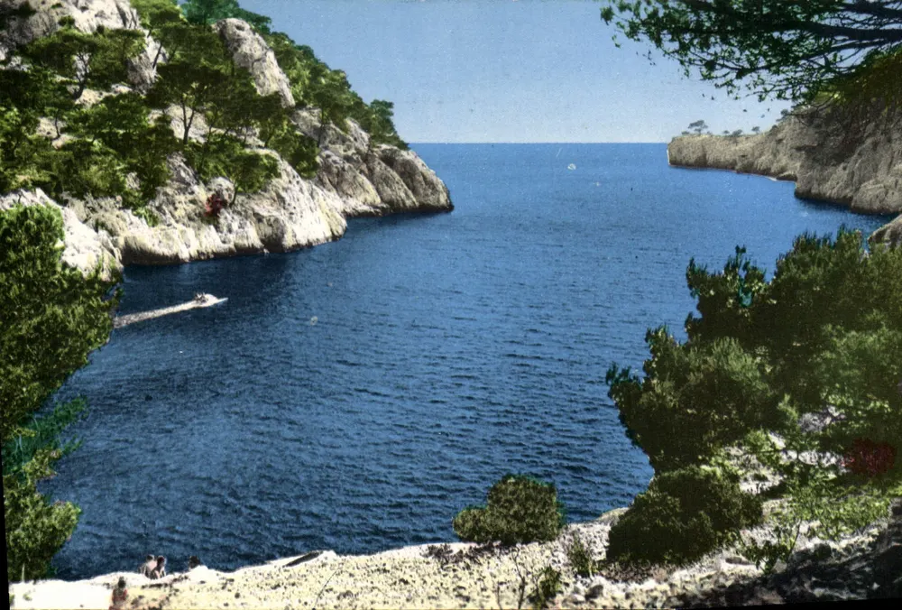 Calanque de Port Pin — Cassis (B.-du-Rh) — Edições S.E.P.T. NICE - Frente
