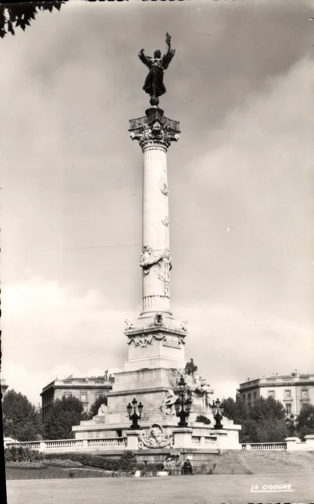 Die Storch — Denkmal der Girondins — Verlag IA CIGOGNE - Vorderseite