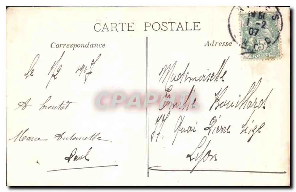 Nîmes — Exterior das Arênes — J.B. ENP, n°1 - Verso