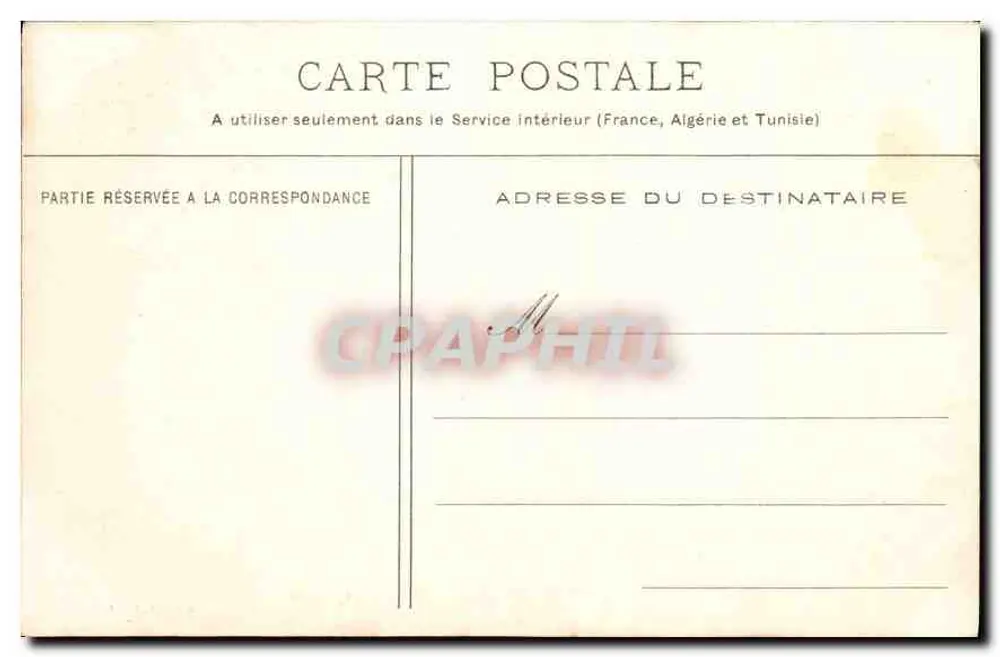 Avignon — Praça e Palácio dos Papas — Edição A. Benet, Avignon - Verso