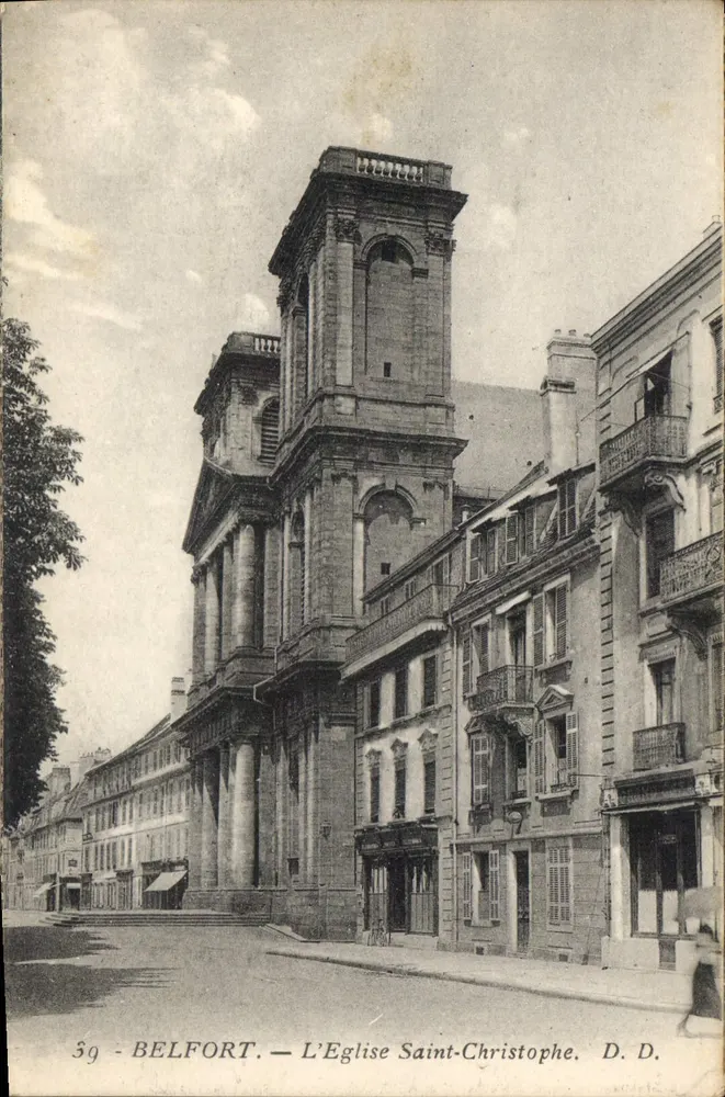 Belfort — A Igreja de São Cristóvão — D. D. n°39 - Frente