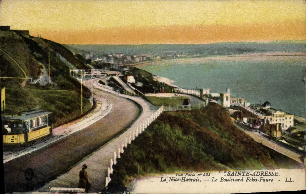 Sainte-Adresse — Le Boulevard Félix-Faure — Vise Paris n° 503 - Vorderseite