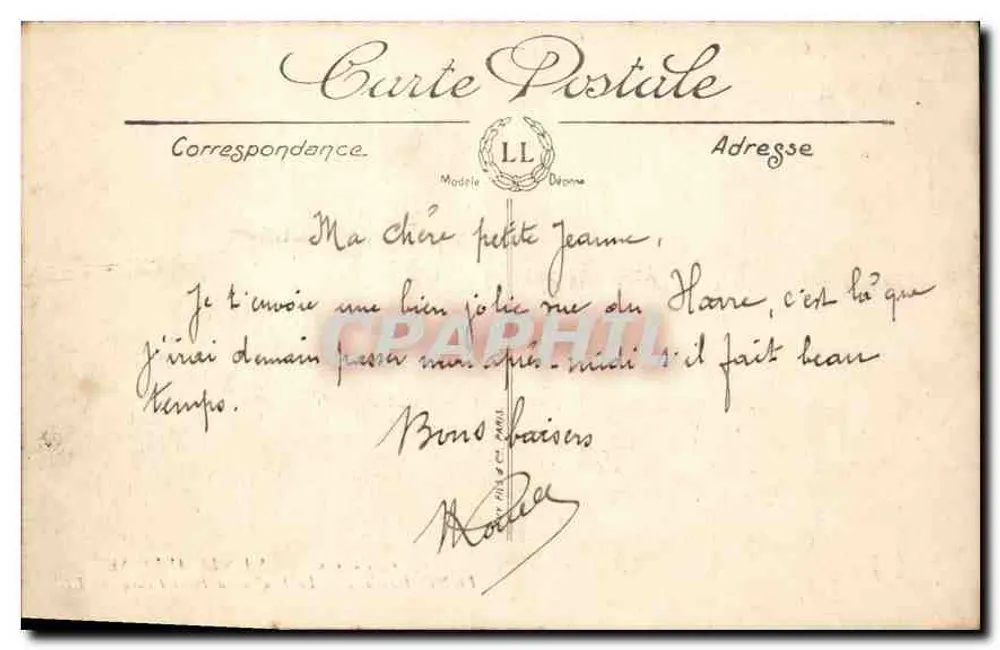 Sainte-Adresse — Le Boulevard Félix-Faure — Vise Paris n° 503 - Rückseite