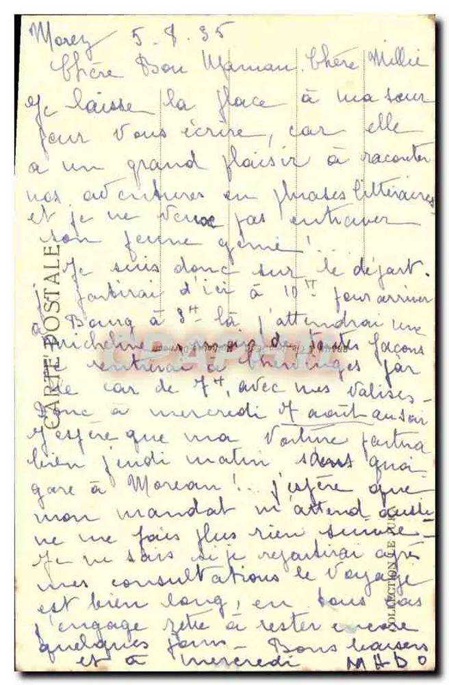 Morez — Belvédère della Grande Roche — editore sconosciuto, n° 5141 - Verso