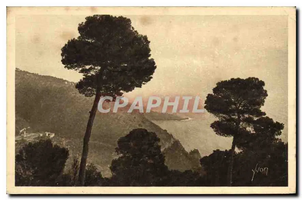 La Douce France - Côte d'Azur — Route de l'Esterel — Édition d'Art YVON, Paris - Vorderseite