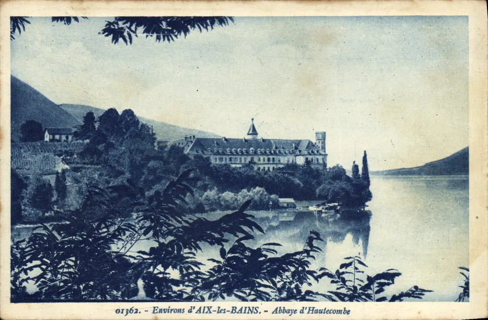 Arredores de AIX-les-BAINS — Abadia de Hautecombe — n° 01362 - Frente