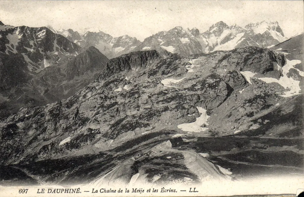 Le Dauphiné — Die Meije-Kette und die Écrins — LL. — Nr. 697 - Vorderseite