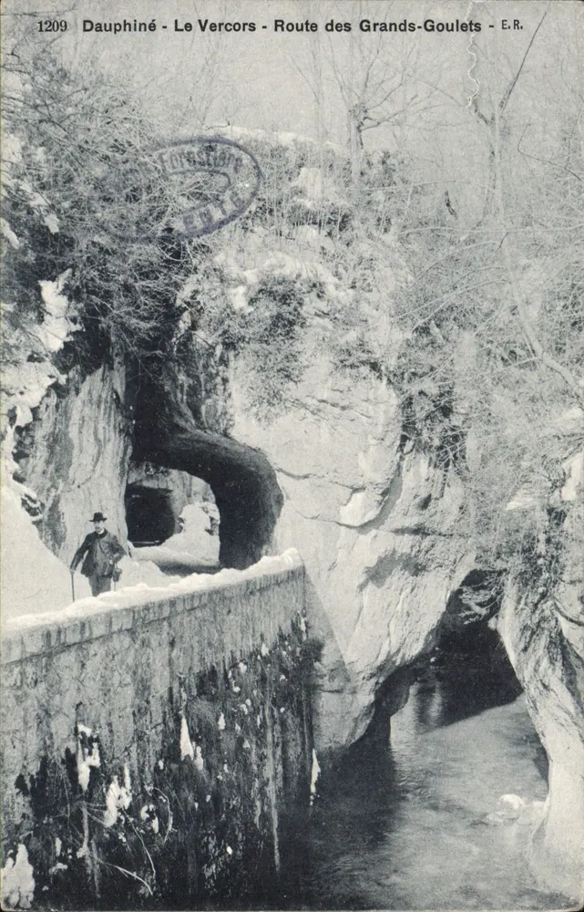 Le Vercors - Route des Grands-Goulets - E.R. - 1209 - Vorderseite