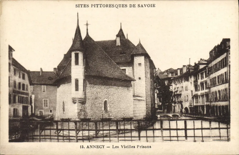 Annecy — As Velhas Prisões — Sítios Pitorescos da Saboia, n°13 - Frente